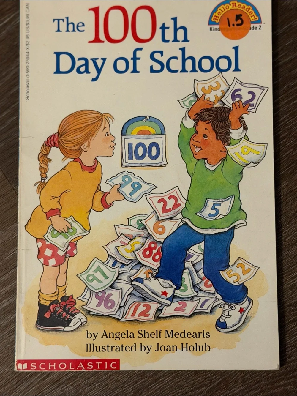 The 100th Day of School Scholastic Hello Reader Level 2 Book